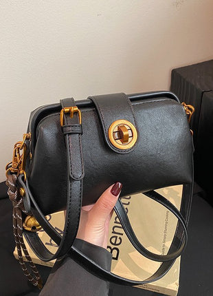 High Sense Niche Retro Frosted Crossbody Bag