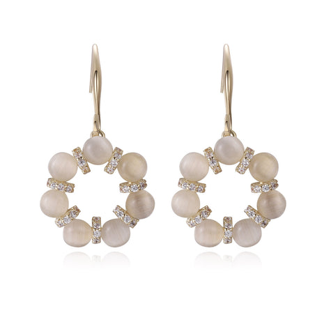 Fashionable Circle High-end Earrings