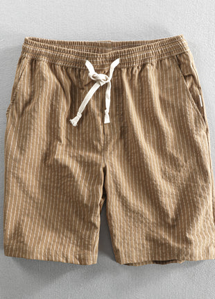 Men's Striped Casual Loose Straight Pants