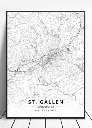 Switzerland - 60x80 cm