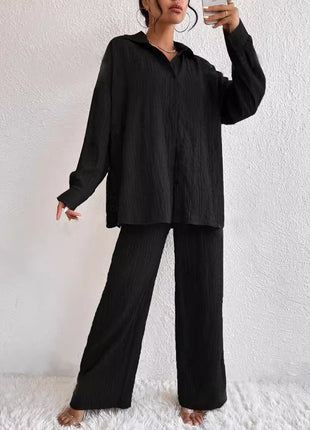 Elegant Trousers Long Sleeve Suit