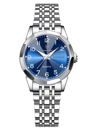 Double Calendar Waterproof Watch