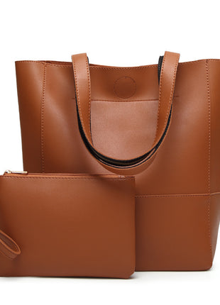 Korean Shoulder Large Handbag & Wallet