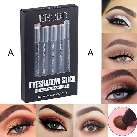 ENGBO Double-headed Eyeshadow Stick with Brush