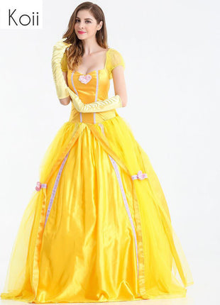 Masquerade Beauty and the Beast Bell Evening Dress