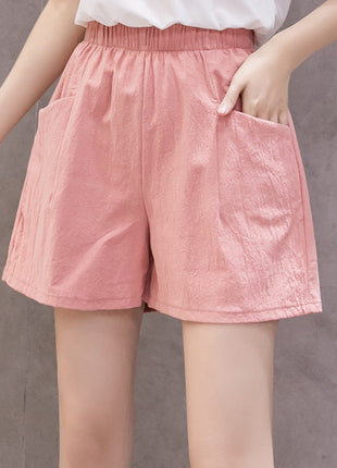 Korean Style High Waist Loose Shorts