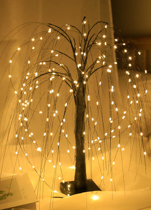 Scene Arrangement Illusion Copper Wire Lights Decorative Night Light