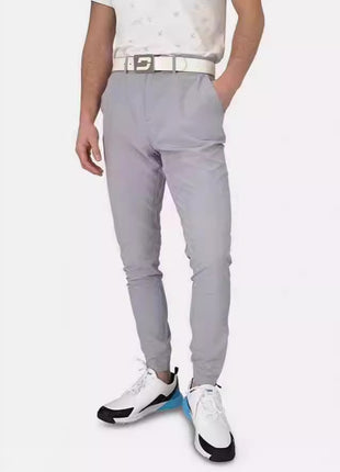 Business Slim Fit Narrow Bottom Pocket Zipper Trouser