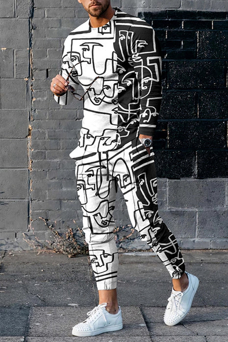 Long Sleeve & Pants Casual Suit