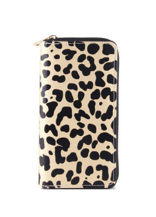 Cow Pattern Long PU Wallet