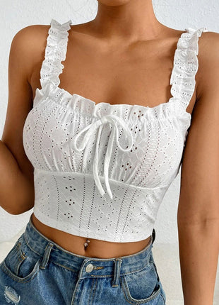 Elegant Lace Camisole Flattering Top