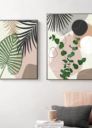 Tropical Plant Leaf - 60x80 cm