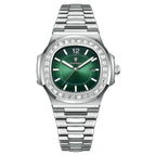 Silver Case Green Surface