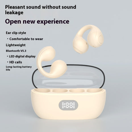 Large Power Clip-On Wireless Sports Earphones