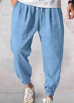 Casual Fashion Loose Men's Summer Ankle Banded Pants