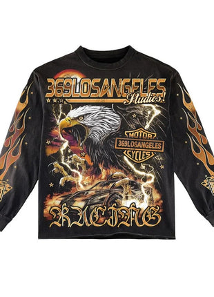 Racing Eagle Long-Sleeve T-Shirt