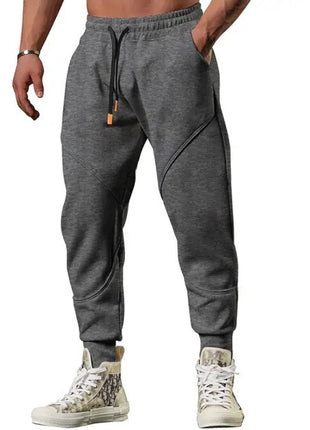 Men's Fashion Loose Patchwork Drawstring Pants