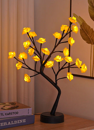 Flower Tree Table Lamps USB Operated