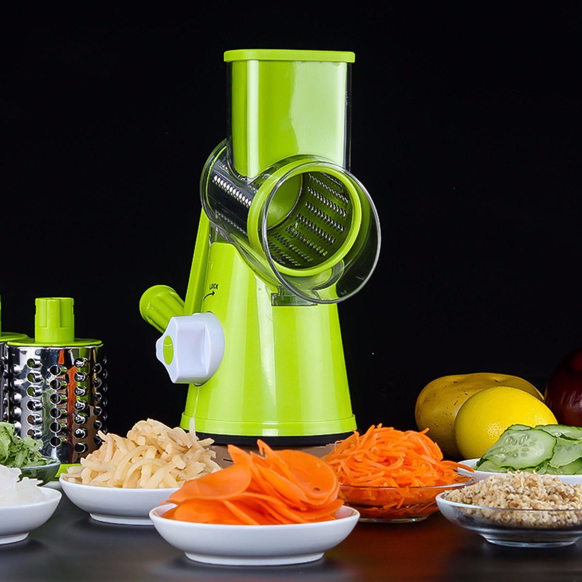 Vegetable Cutter, Slicer & Grater