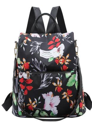 Large capacity anti-theft backpack