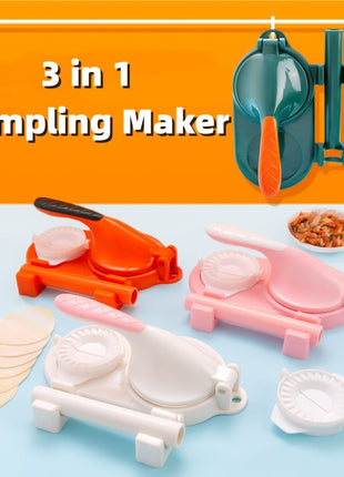 3 In 1 Dumpling Maker Portable Handmade Artifact Props