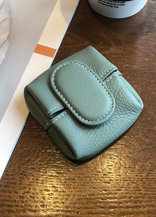 Cowhide Coin Purse & Key Case