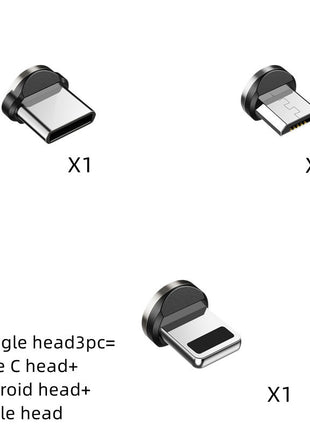 Magnetic Charging Cable Rotating 540 Degree