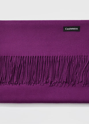 Ladies Shawl Monochrome Cashmere Variety Classic Scarf