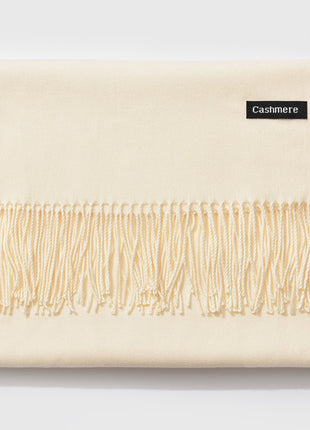 Ladies Shawl Monochrome Cashmere Variety Classic Scarf