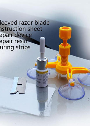 Car Repair Kit Window Glass Scratch or Crack + DIY Video