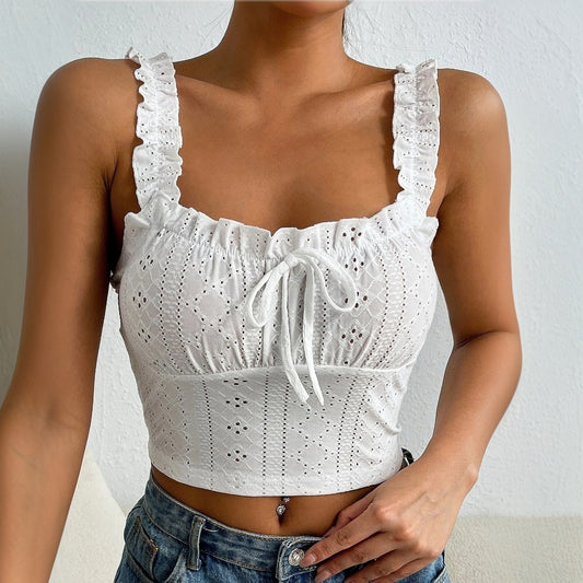 Elegant Lace Camisole Flattering Top