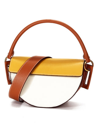 Saddle Crescent Cowhide Bags