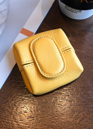 Cowhide Coin Purse & Key Case