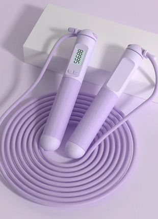 Fitness Fat Reduction Dedicated Count Rope Skipping With Bearings