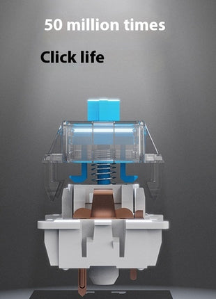 Mini PC Gaming Macro Programmable Keyboard – 3 Key USB/Wireless