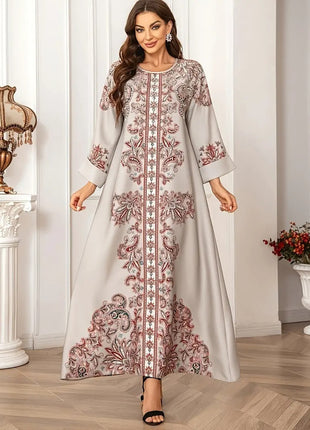 Traditional Design Long Dress