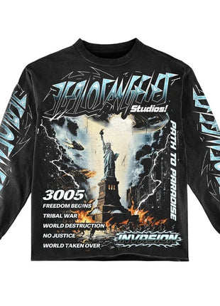 No Justice Long-Sleeve T-Shirt