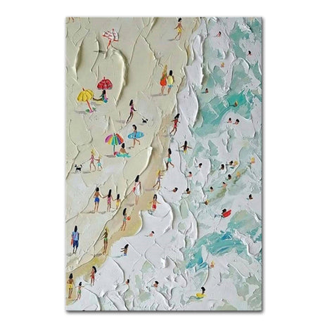 Beach Thick Oil 90 X 150 cm