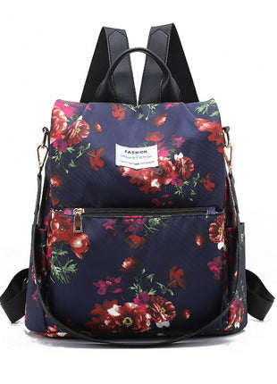 Large capacity anti-theft backpack