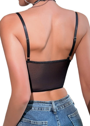 Cropped Hot Girl Slim Fit Vest