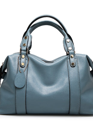 Boston Rivet Design Shoulder Handbags