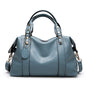 Fashion Boston Shoulder Retro Rivet Design Personalized Handbags