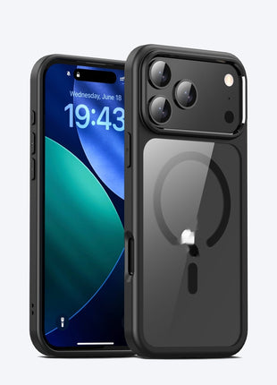 iPhone 17 Drop-proof Soft Edges Hard Shell Case