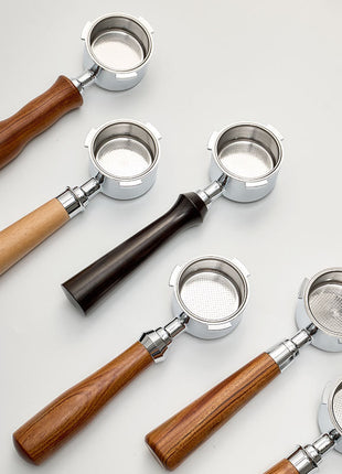 51mm Coffee Machine Modified Solid Wood Handle 43 types