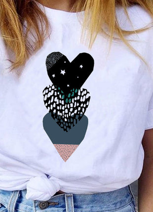 Cute 90s Love Short Sleeve T-shirt