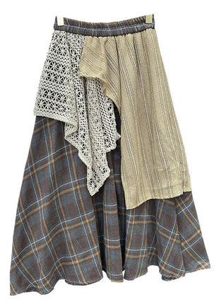 Irregular Stitching Skirt