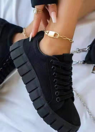 Lace-up Canvas Shoes