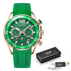 Rose Golden Green