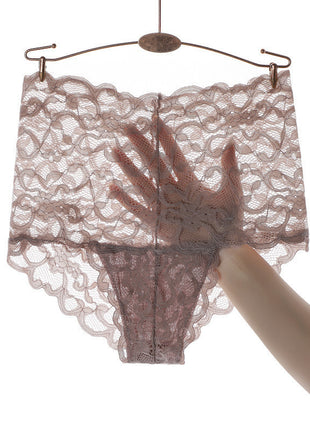 Mesh Hollow High Waist Hip Lift Panties