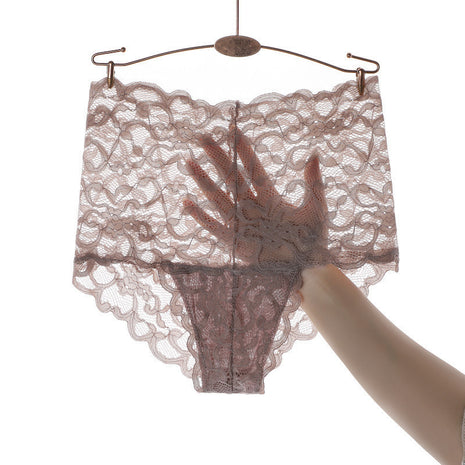 Mesh Hollow High Waist Hip Lift Panties